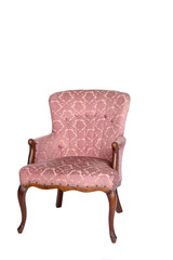 classic pink vintage chair