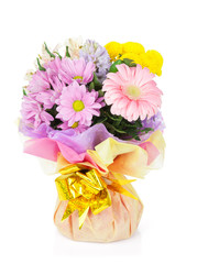 Colorful flowers bouquet