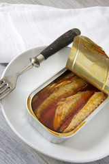 canned mackerel in brine