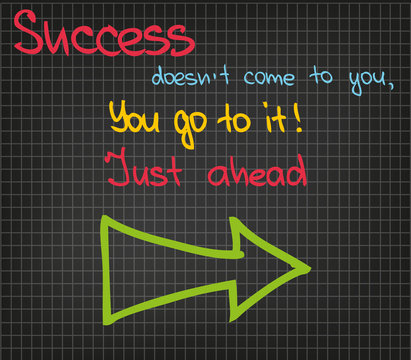 Sucess Does Not Come To You