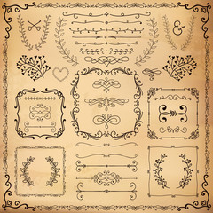 Vintage Hand Drawn Design Elements