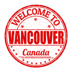 Welcome to Vancouver stamp