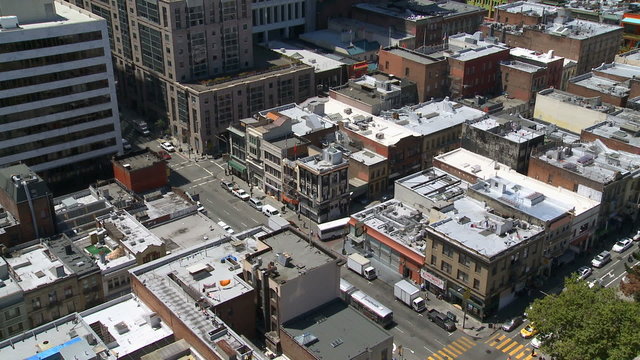 Time Lapse of Traffic in Chinatown San Francisco