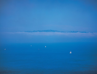 Obraz premium 바다와 수평선