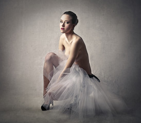 Ballerina's portrait