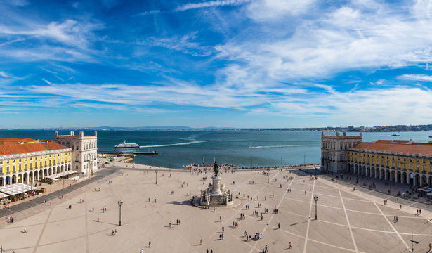 Praca Do Comercio In Lisbon