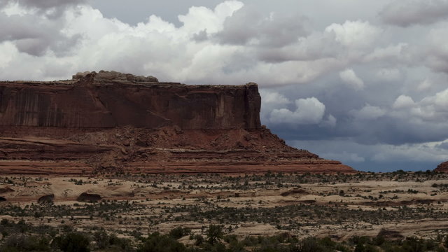 Utah Mesa Panning Time Lapse