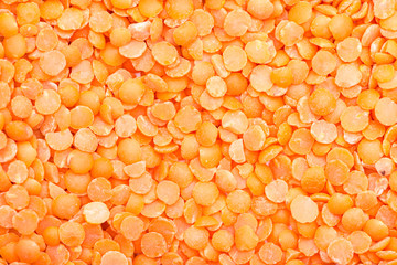 Red Lentils Background