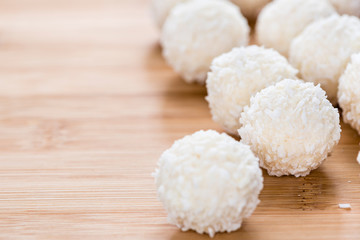 Portion of Coconut Pralines