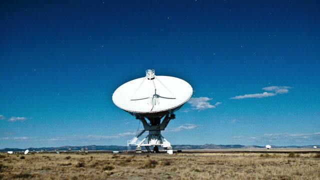 Time Lapse of the Very Large Array in New Mexico