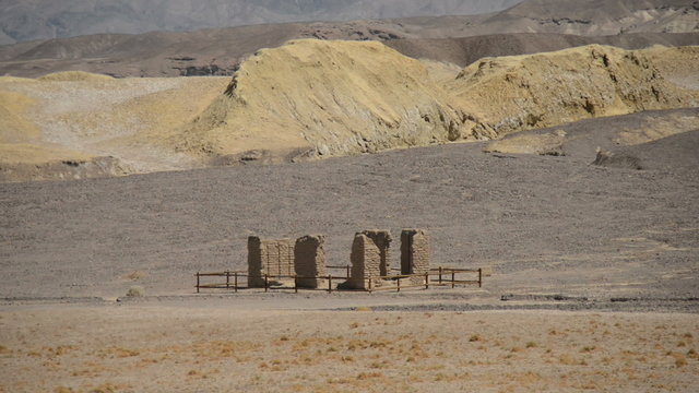 Borax Mule Team Wagon Mine - Death Valley National Park