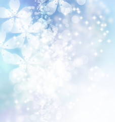 Cherry blossoms background