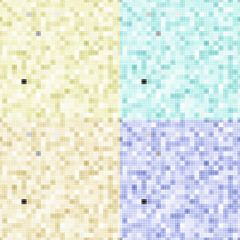 Fototapeta premium Mosaic grid pattern