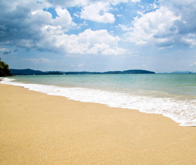 beach and tropical sea