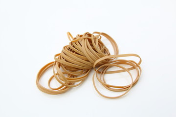 Elastic Bands isolated