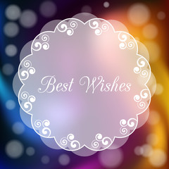 Background for greeting card