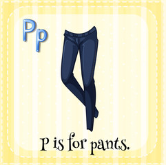 Letter P