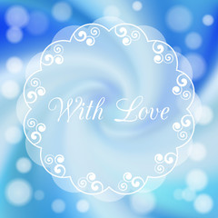 Background for greeting card