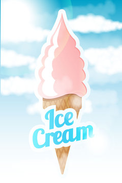 vector ice cream