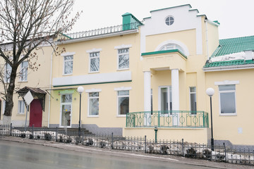 KOZELSK : building of the Sberbank in the town of Kozelsk