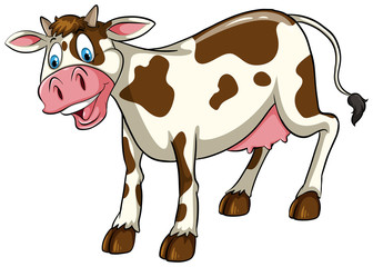 A cow
