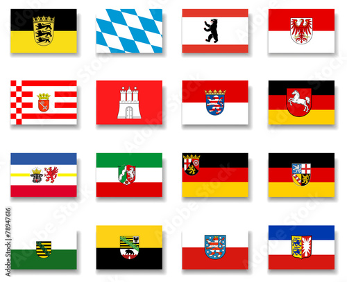 "Germany States Flag Collection-Complete" Stockfotos und lizenzfreie ...