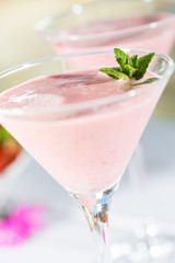 Strawberry milkshake