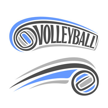 Abstract background on the volleyball theme