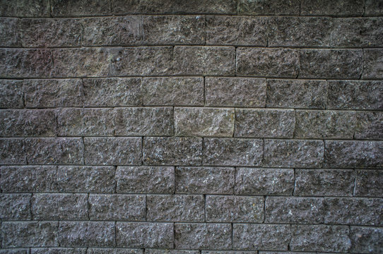 concrete block wall textured home material concept