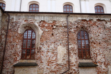 Franciscan church wall