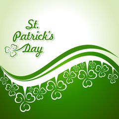 Vector Illustration of Saint Patricks Day Design