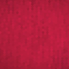 Hexagonal red abstract background