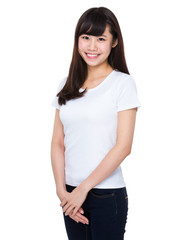 Fototapeta premium Young woman portrait