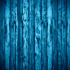 Fototapeta na wymiar blue planks background