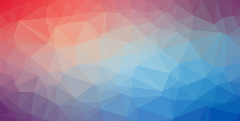 Low Poly trangular trendy Art background
