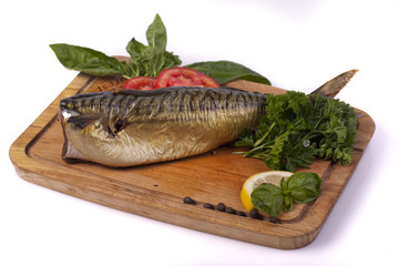 Smoked mackerel © blistwan