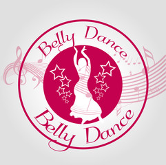stamp belly dance