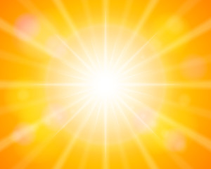 Obraz premium słońce