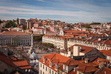 Fototapeta na wymiar Lisbon panorama, Portugal