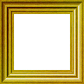 Gold Wood Photograph Frame.