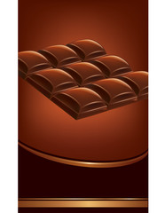 dark chocolate tables background