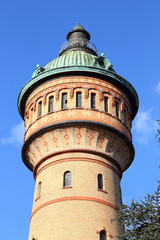 Fototapeta premium Wiesbaden, Biebricher Wasserturm (Februar 2015)
