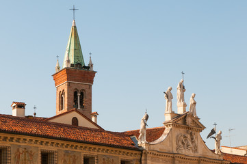 Fototapeta na wymiar Vicenza churches
