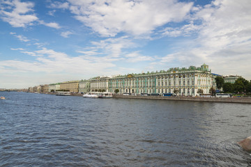 Fototapeta na wymiar Winter palace