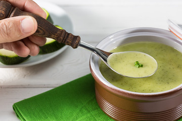 Cream of zucchini