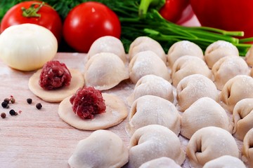Siberian dumplings