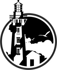 lighthouse emblem