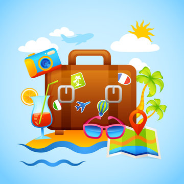 Vacation And Tourism Concept