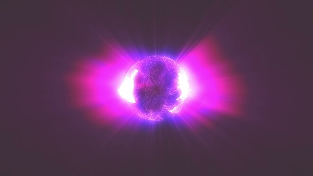 plasma ball aurora 4k