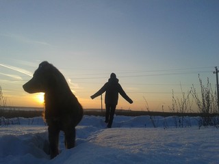 Winters walk